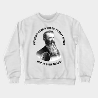 Rugby Beards Design Crewneck Sweatshirt